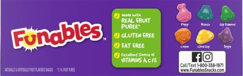 Funables Trolls Fruit Flavored Snack Pouches Perspective: top