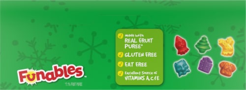 Funables™ Holiday Elf on the Shelf™ Fruit Flavored Snacks Perspective: top