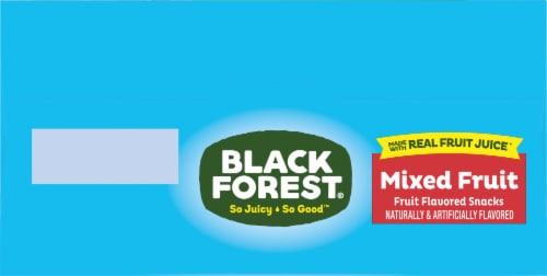 Black Forest® Juicy Burst Mixed Fruit Snacks Perspective: top