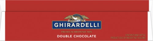 Ghirardelli® Double Chocolate Brownie Mix Perspective: top