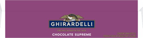 Ghirardelli® Supreme Chocolate Brownie Mix Perspective: top
