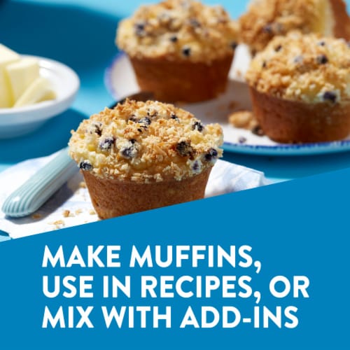 Krusteaz® Gluten Free Blueberry Muffin Mix Perspective: top