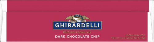 Ghirardelli® Dark Chocolate Chip Cookie Mix Perspective: top