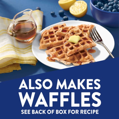 Krusteaz® Blueberry Complete Pancake Mix Perspective: top
