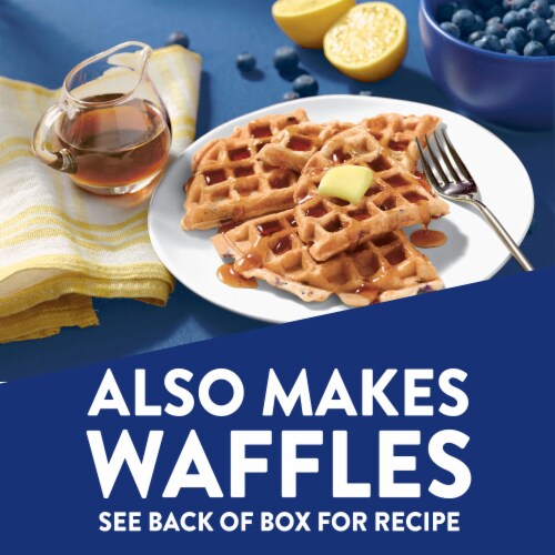 Krusteaz® Blueberry Complete Pancake Mix Perspective: top