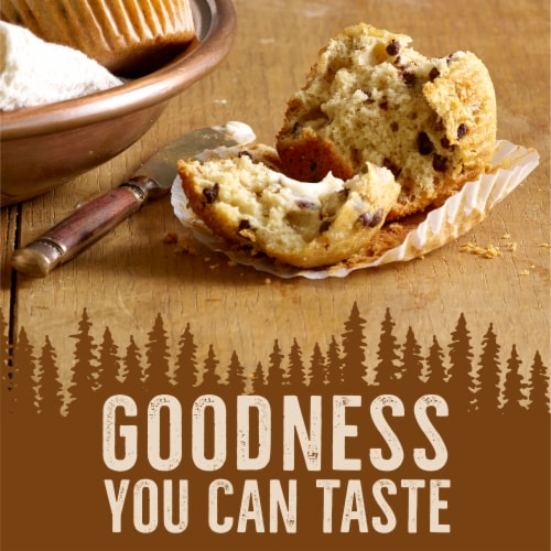 Krusteaz Protein Chocolate Chip Muffin Mix Perspective: top