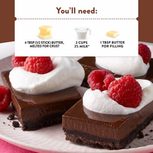 Krusteaz® Chocolate Pie Bar Mix Perspective: top