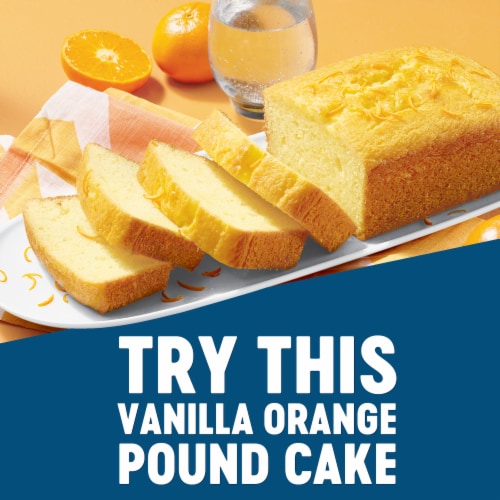 Krusteaz® Vanilla Pound Cake Mix Perspective: top