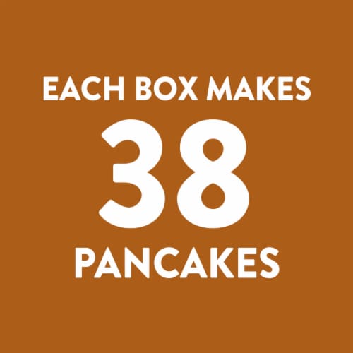 Krusteaz® Light and Crispy Cinnamon Churro Belgian Waffle Mix Perspective: top