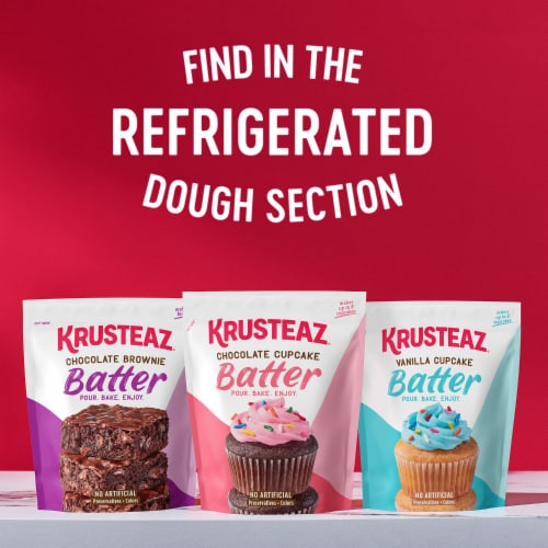 Krusteaz® Chocolate Cupcake Batter Perspective: top