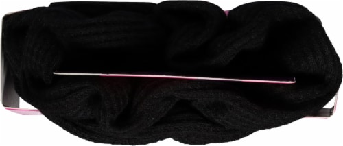 Goody® Ouchless® Black Scrunchies Perspective: top