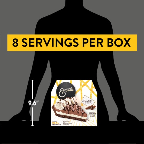 Edwards Premium Desserts Chocolate Crème Pie Perspective: top