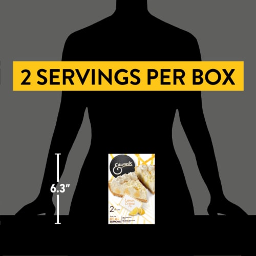 Edwards Singles Desserts Lemon Crème Perspective: top