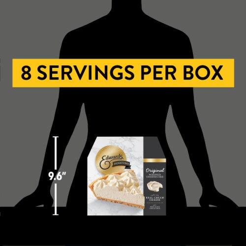 Edwards Signature Desserts Frozen Original Whipped Cheesecake Perspective: top
