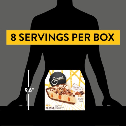 Edwards Premium Frozen Desserts Turtle Pie Perspective: top