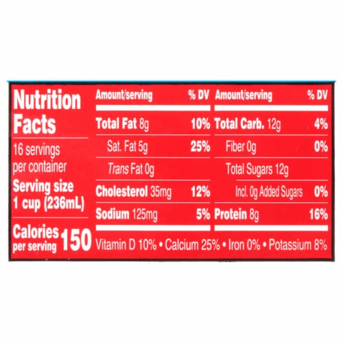 Kemps Select Vitamin D Whole Milk Perspective: top