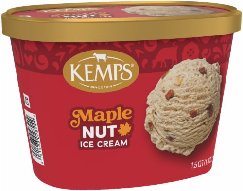 Kemps Maple Nut Ice Cream Perspective: top