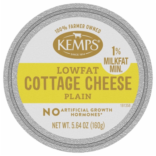 Kemps® 1% Milkfat Lowfat Cottage Cheese Perspective: top