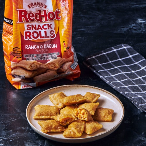 Frank's RedHot Ranch & Bacon Flavored Snack Rolls Perspective: top