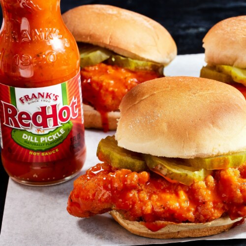 Frank's RedHot Dill Pickle Hot Sauce Perspective: top
