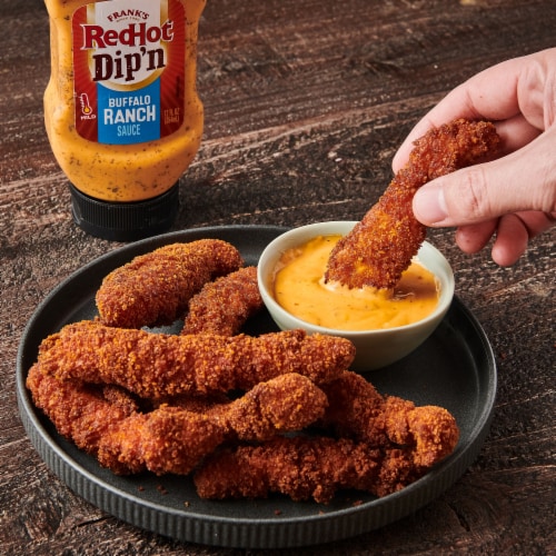 Frank's RedHot Buffalo Ranch Dip'n Sauce Perspective: top