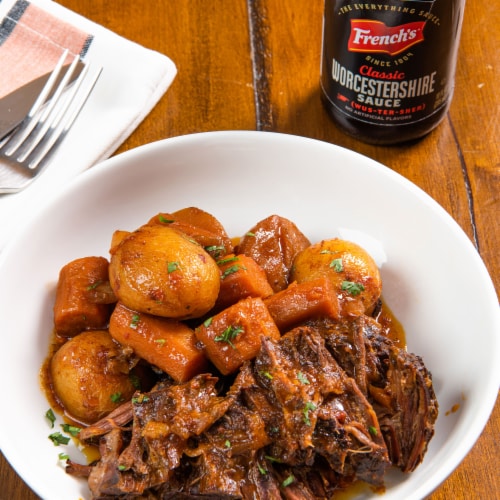 French's® Worcestershire Sauce Perspective: top