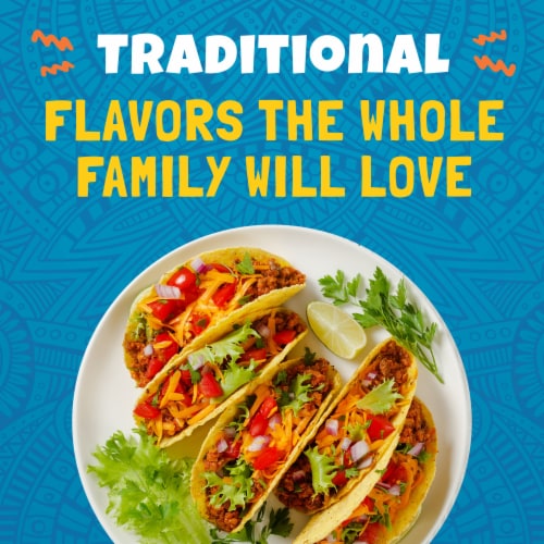Ortega Yellow Corn Taco Shells Perspective: top