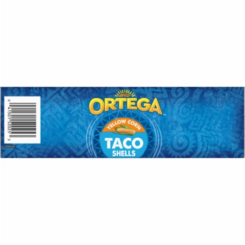Ortega Corn Taco Shells Perspective: top
