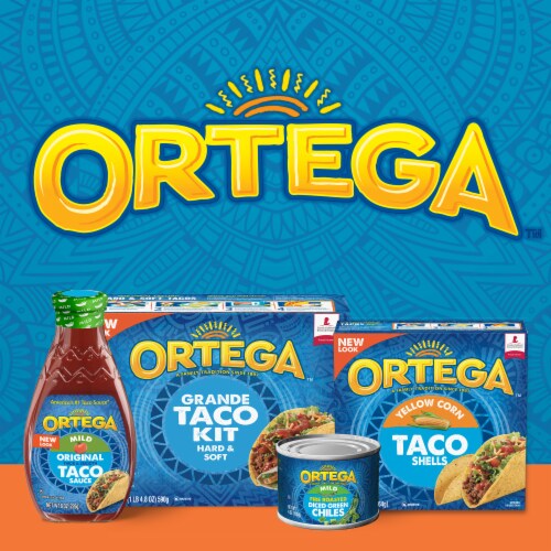 Ortega Ranch Taco Seasoning Mix Perspective: top