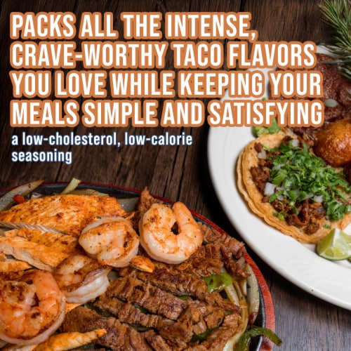 Ortega Street Taco Carne Asada Seasoning Mix Perspective: top