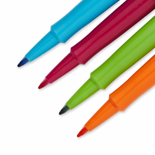 Paper Mate Flair Felt Tip Pens, Medium Point, Business Colors, 4