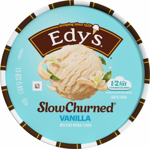 Dreyer's/Edy's™ Slow Churned Classic Vanilla Light Ice Cream Tub Perspective: top