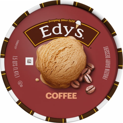 Dreyer's/Edy's® Coffee Ice Cream Tub Perspective: top