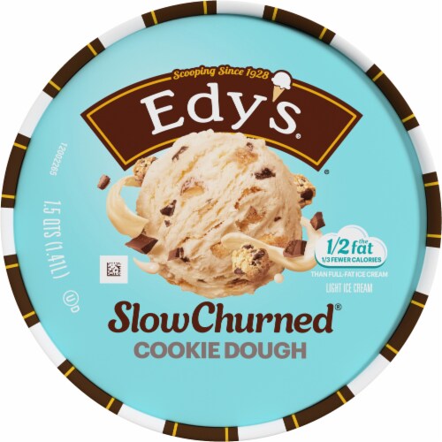 Dreyer's/Edy's™ Slow Churned Cookie Dough Light Ice Cream Tub Perspective: top
