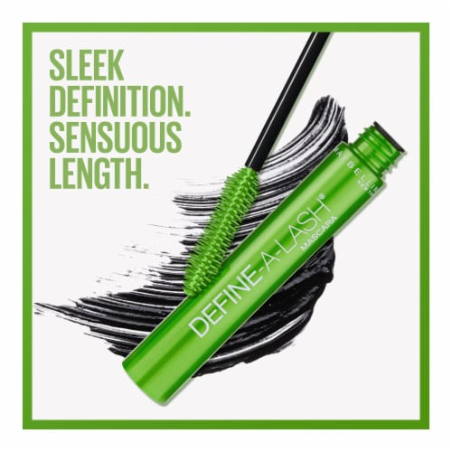 Maybelline Define-A-Lash Mascara Lengthening Washable 801 Very Black Perspective: top