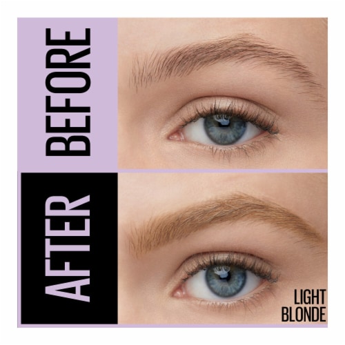 Maybelline Express Brow 2-In-1 Pencil and Powder Eyebrow Makeup 248 Light Blonde Perspective: top