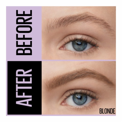 Maybelline Express Brow 2-In-1 Pencil and Powder Eyebrow Makeup 250 Blonde Perspective: top