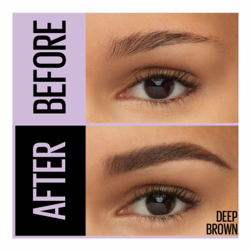 Maybelline Express Brow 2-In-1 Pencil and Powder Eyebrow Makeup 260 Deep Brown Perspective: top
