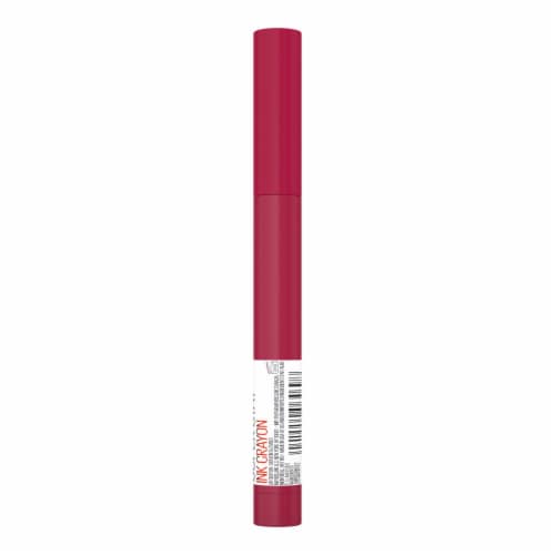 Maybelline Super Stay Ink Crayon Lipstick Matte Longwear 120 Be Bold, Be You Perspective: top