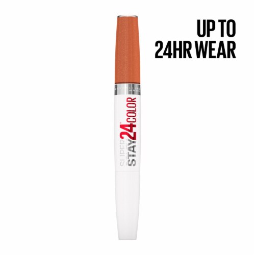 Maybelline Super Stay 24 2-Step Liquid Lipstick 910 Copper Glisten Perspective: top