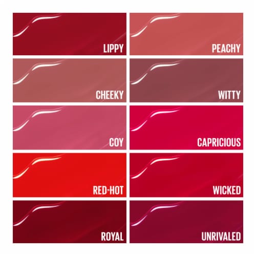 Maybelline Super Stay Vinyl Ink Liquid Lipstick 25 Red-Hot Perspective: top