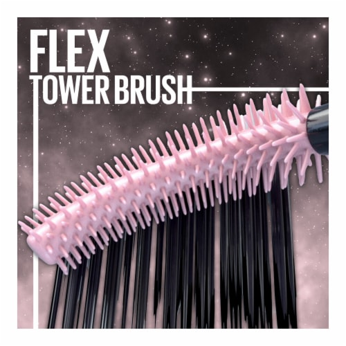 Maybelline New York Lash Sensational Cosmic Black Sky High Washable Mascara Makeup Perspective: top