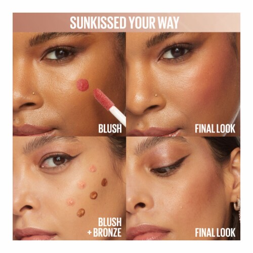 Maybelline Sunkisser Liquid Blush 06 City Sizzle Perspective: top