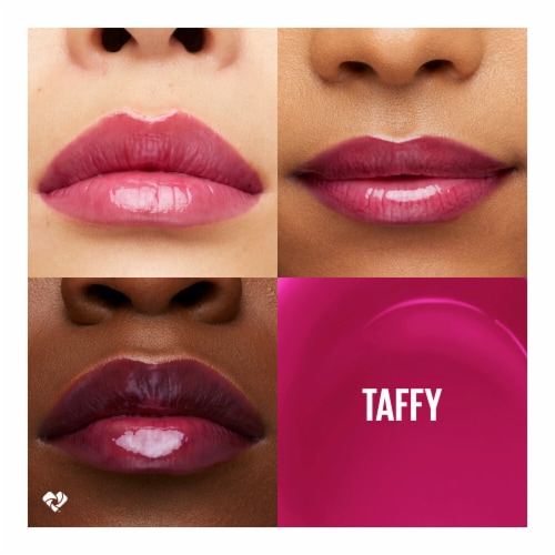 Maybelline Lifter Gloss with Hyaluronic Acid 25 Taffy Perspective: top