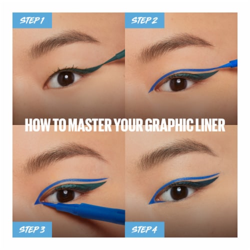 Maybelline Master Precise All Day Liquid Eyeliner 112 Emerald Green Perspective: top