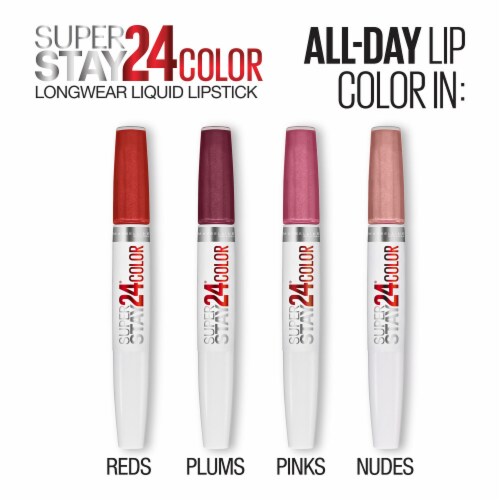 Maybelline SuperStay 24 2-Step Liquid Lipstick Makeup, Forever Chestnut