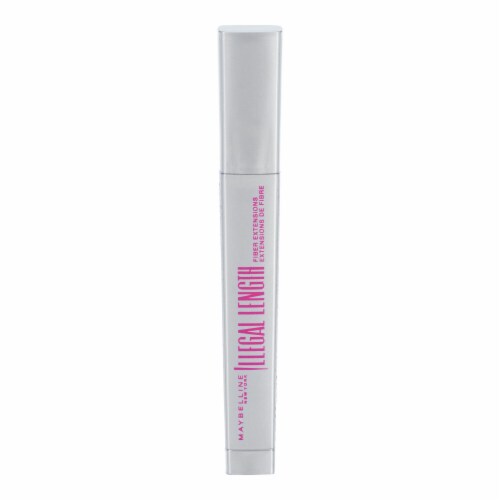 Maybelline Illegal Length Fiber Extensions Mascara Washable 930 Blackest Black Perspective: top