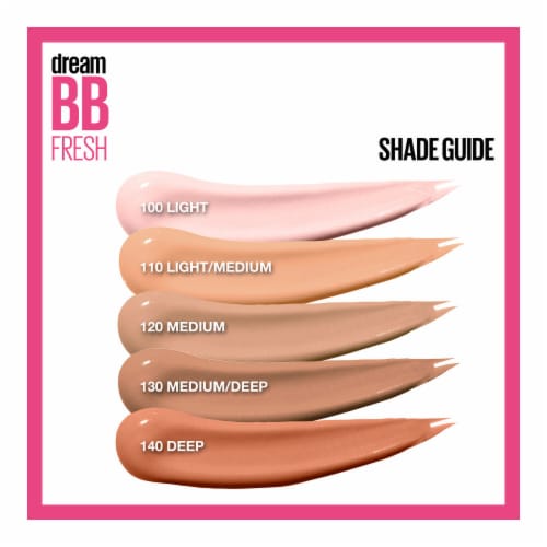 Maybelline Dream Fresh BB Cream 8 in 1 Skin Perfector 120 Medium Perspective: top