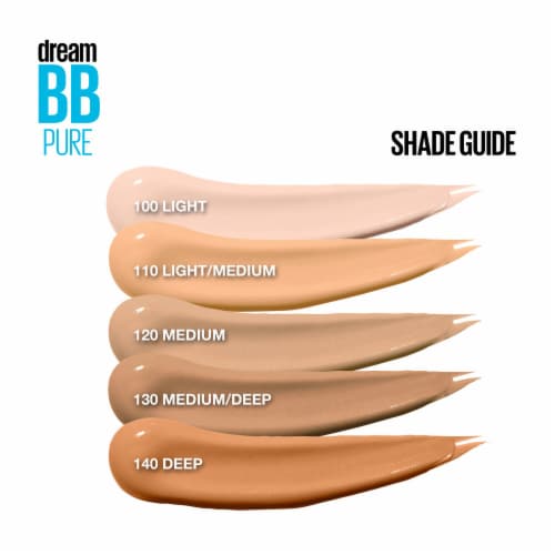 Maybelline Dream Pure BB Cream 8-in-1 Skin Perfector 120 Medium Perspective: top