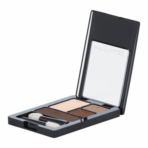 Maybelline Expert Wear Eyeshadow Quads 02Q Natural Smokes Perspective: top